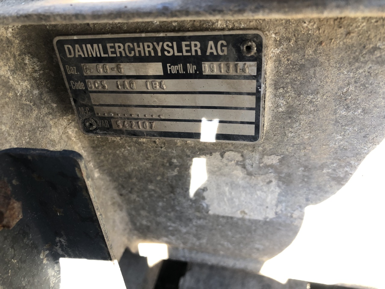 MERCEDES ATEGO G60-6 AND G56-6 - Cutie de viteze pentru Camion: Foto 5 MERCEDES ATEGO G60-6 AND G56-6 - Cutie de viteze pentru Camion: Foto 5