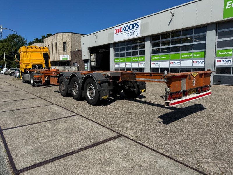 Broshuis MFCC container chassis Multi functioneel 2x 20 1x 30 1x 40 1x 45 saf assen uitschuifbaar tot 14,40 - Semiremorcă şasiu: Foto 2 Broshuis MFCC container chassis Multi functioneel 2x 20 1x 30 1x 40 1x 45 saf assen uitschuifbaar tot 14,40 - Semiremorcă şasiu: Foto 2