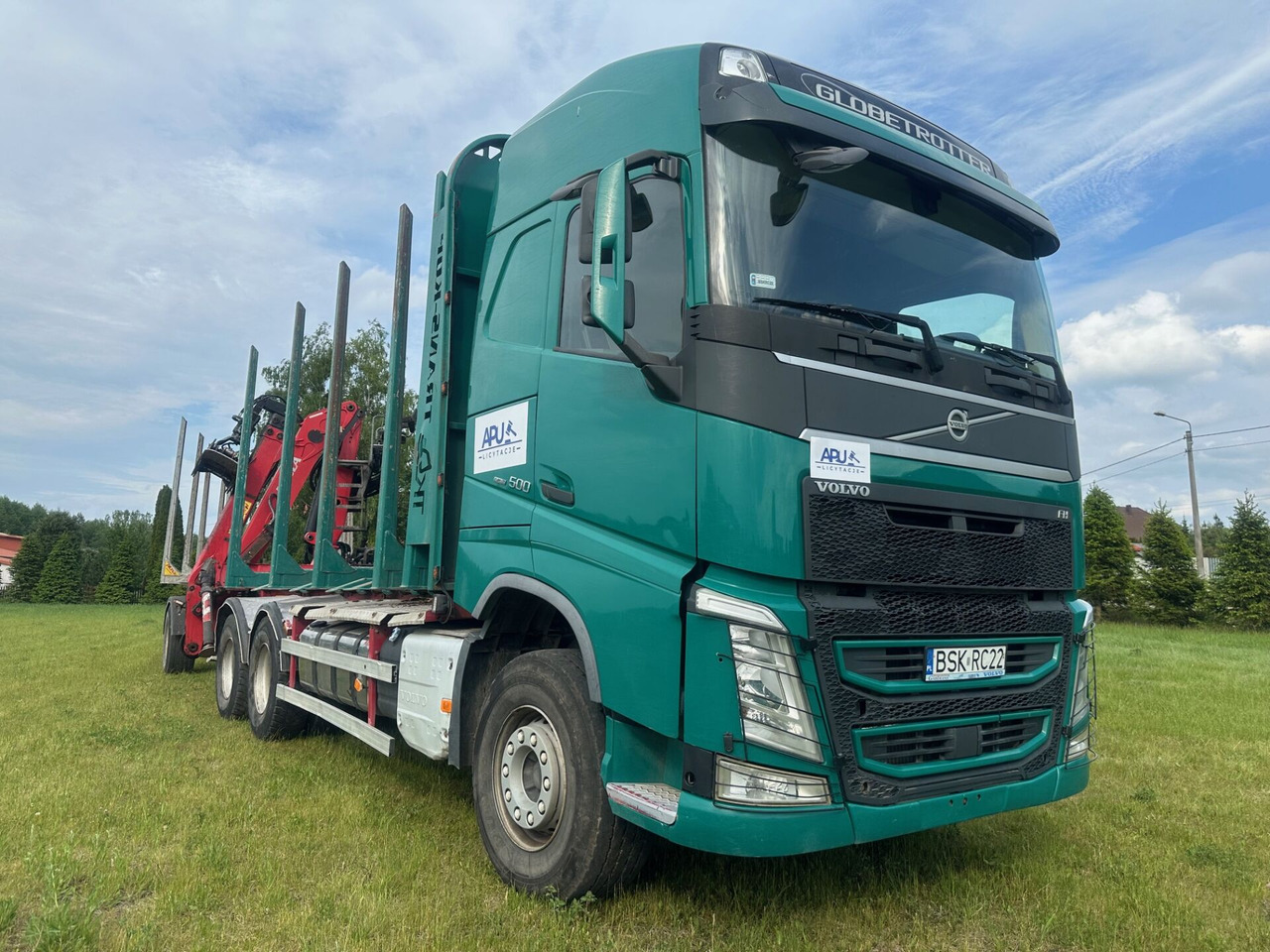 VOLVO FH500 do przewozu drewna - Camion forestier, Camion cu macara: Foto 4 VOLVO FH500 do przewozu drewna - Camion forestier, Camion cu macara: Foto 4