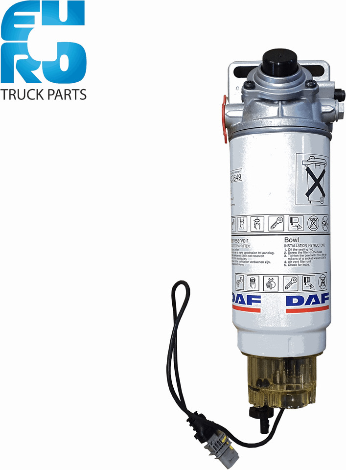 DAF BRANDSTOFVOORFILTER/WATERAFSCHEIDER 2162553 - Filtru de combustibil pentru Camion: Foto 1 DAF BRANDSTOFVOORFILTER/WATERAFSCHEIDER 2162553 - Filtru de combustibil pentru Camion: Foto 1