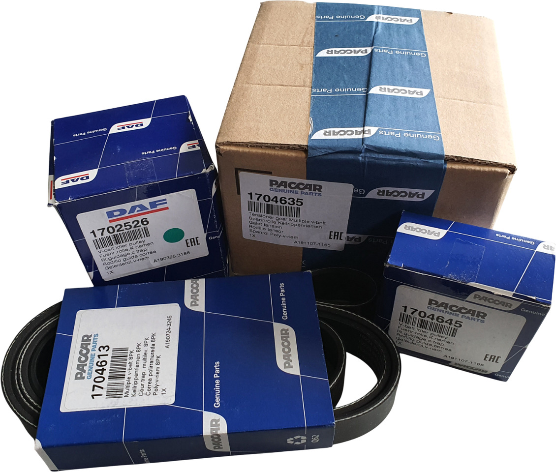 DAF SPANROL MET POLY-V RIEMSET 8-RIB (8PK) | 1706837 - Întinzător curea pentru Camion: Foto 1 DAF SPANROL MET POLY-V RIEMSET 8-RIB (8PK) | 1706837 - Întinzător curea pentru Camion: Foto 1