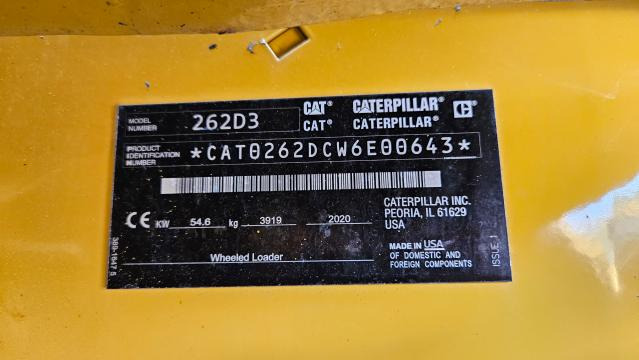 CATERPILLAR 262D3 - Mini încărcător: Foto 5 CATERPILLAR 262D3 - Mini încărcător: Foto 5
