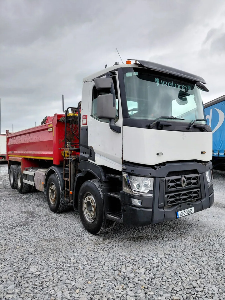 2015 Renault C 380 Grab Tipper 8×4 - Camion basculantă, Camion cu macara: Foto 2 2015 Renault C 380 Grab Tipper 8×4 - Camion basculantă, Camion cu macara: Foto 2
