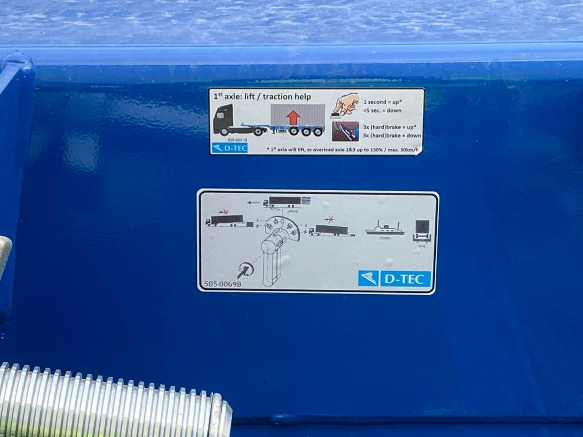 New D-TEC CONTAINER CHASSIS PM-3-SSliding - Remorcă transport containere/ Swap body: Foto 4 New D-TEC CONTAINER CHASSIS PM-3-SSliding - Remorcă transport containere/ Swap body: Foto 4
