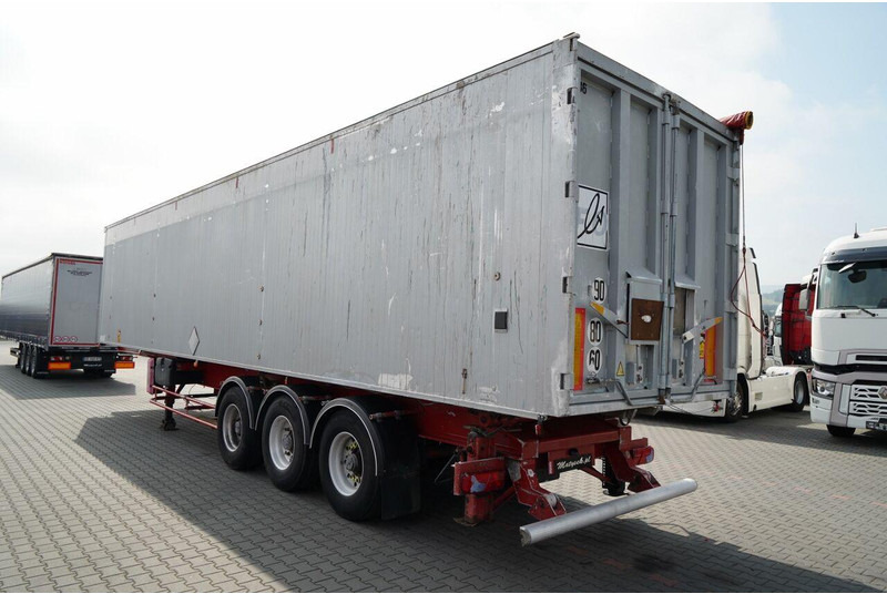 Benalu WYWROTKA 71 m3 / ALUMINIOWA / OŚ PODNOSZONA/ ALUFELGI / SPROWADZ - Semiremorcă basculantă: Foto 5 Benalu WYWROTKA 71 m3 / ALUMINIOWA / OŚ PODNOSZONA/ ALUFELGI / SPROWADZ - Semiremorcă basculantă: Foto 5