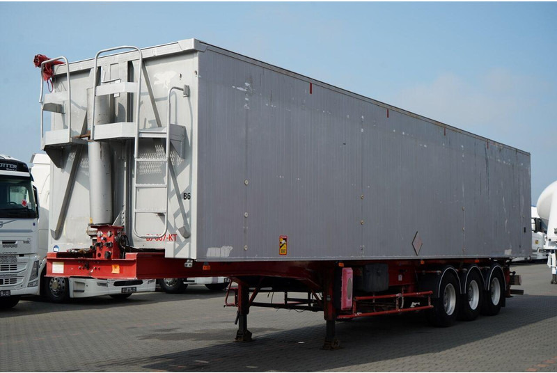 Benalu WYWROTKA 71 m3 / ALUMINIOWA / OŚ PODNOSZONA/ ALUFELGI / SPROWADZ - Semiremorcă basculantă: Foto 3 Benalu WYWROTKA 71 m3 / ALUMINIOWA / OŚ PODNOSZONA/ ALUFELGI / SPROWADZ - Semiremorcă basculantă: Foto 3