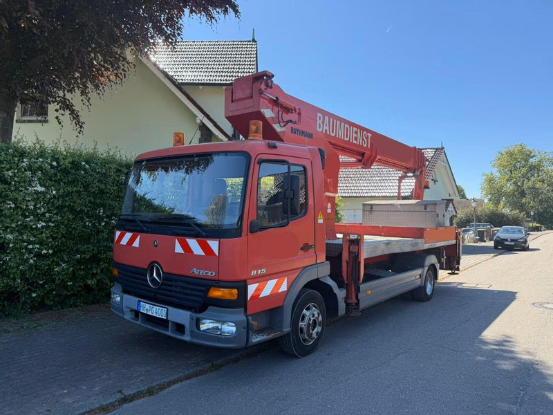 Mercedes-Benz Atego 815 - Lifting basket truck - Camion, Camion cu macara: Foto 1 Mercedes-Benz Atego 815 - Lifting basket truck - Camion, Camion cu macara: Foto 1
