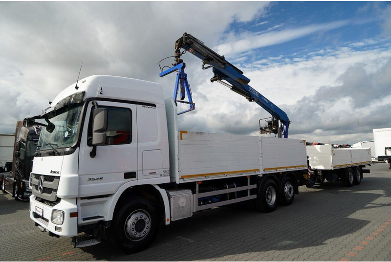 Mercedes-Benz / ACTROS 2548 / 6x2 / ZESTAW BURTOWY - 6,5 M / OŚ PODNOSZONA / - Cap tractor: Foto 4 Mercedes-Benz / ACTROS 2548 / 6x2 / ZESTAW BURTOWY - 6,5 M / OŚ PODNOSZONA / - Cap tractor: Foto 4