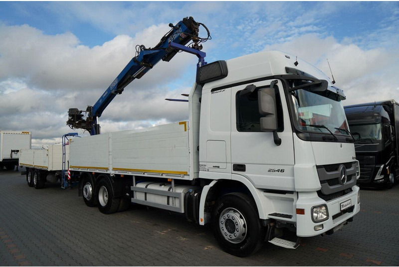 Mercedes-Benz / ACTROS 2548 / 6x2 / ZESTAW BURTOWY - 6,5 M / OŚ PODNOSZONA / - Cap tractor: Foto 2 Mercedes-Benz / ACTROS 2548 / 6x2 / ZESTAW BURTOWY - 6,5 M / OŚ PODNOSZONA / - Cap tractor: Foto 2
