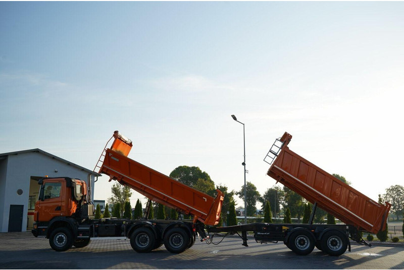 Scania G 440 / 6x6 / ZESTAW / WYWROTKA TRZY-STRONNA / 2X HYDROBURTA /PR - Cap tractor: Foto 3 Scania G 440 / 6x6 / ZESTAW / WYWROTKA TRZY-STRONNA / 2X HYDROBURTA /PR - Cap tractor: Foto 3