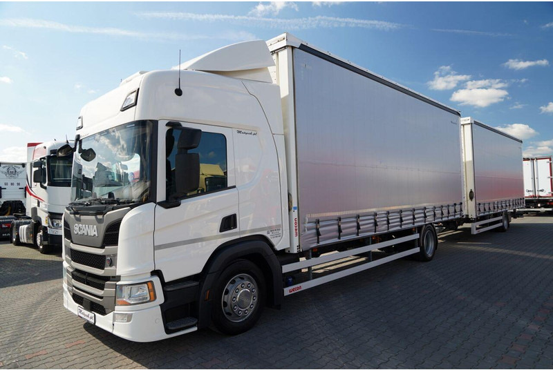 Scania P 280 / TANDEM / 4X2 / MEGA / I-PARK COOL / PRZYCZEPA WECON / S - Cap tractor: Foto 4 Scania P 280 / TANDEM / 4X2 / MEGA / I-PARK COOL / PRZYCZEPA WECON / S - Cap tractor: Foto 4