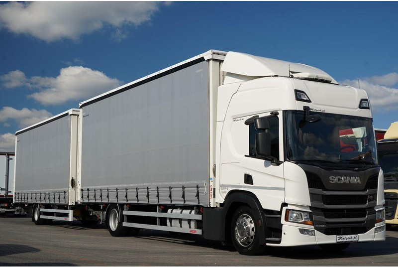 Scania P 280 / TANDEM / 4X2 / MEGA / I-PARK COOL / PRZYCZEPA WECON / S - Cap tractor: Foto 1 Scania P 280 / TANDEM / 4X2 / MEGA / I-PARK COOL / PRZYCZEPA WECON / S - Cap tractor: Foto 1