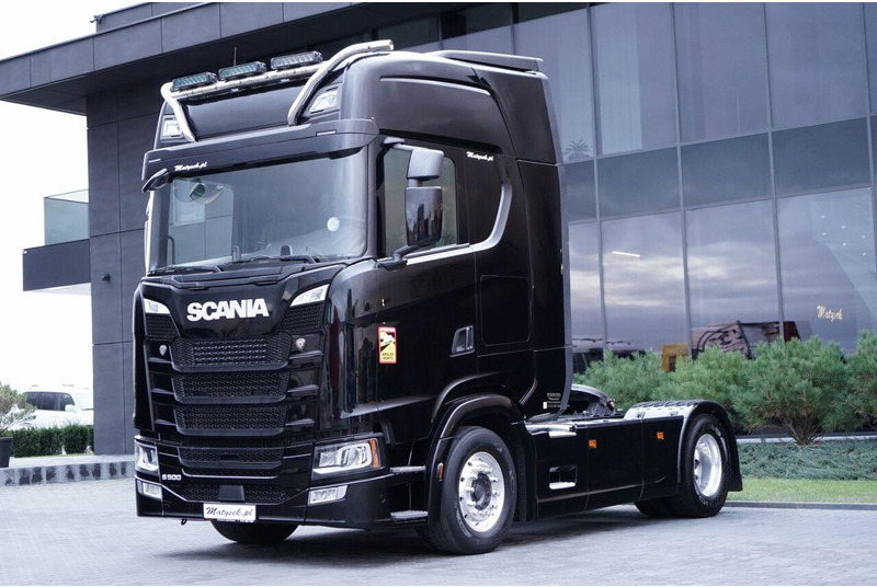 Scania S 500 / RETARDER / I-PARK COOL  / FULL AIRMATIC  / ALUFELGI / SK - Cap tractor: Foto 1 Scania S 500 / RETARDER / I-PARK COOL  / FULL AIRMATIC  / ALUFELGI / SK - Cap tractor: Foto 1
