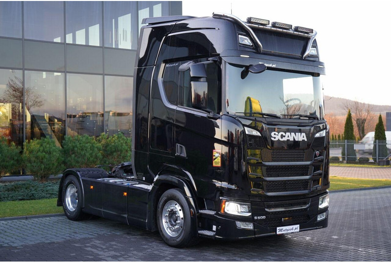 Scania S 500 / RETARDER / I-PARK COOL / FULL AIRMATIC / ALUFELGI / SKÓR - Cap tractor: Foto 2 Scania S 500 / RETARDER / I-PARK COOL / FULL AIRMATIC / ALUFELGI / SKÓR - Cap tractor: Foto 2