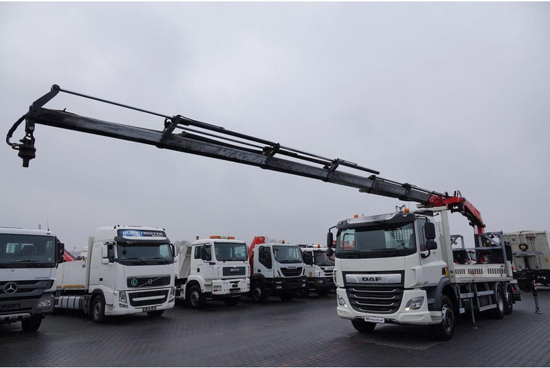 DAF CF 450 - Camion platformă, Camion cu macara: Foto 4 DAF CF 450 - Camion platformă, Camion cu macara: Foto 4