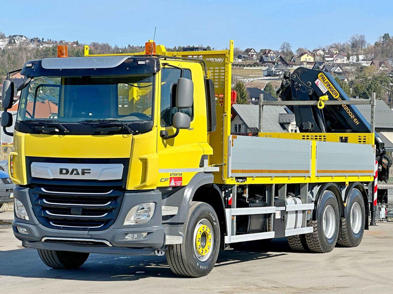 DAF CF 450 * PK 22002 - EH D + FUNK * 6x4 * TOP - Camion platformă, Camion cu macara: Foto 4 DAF CF 450 * PK 22002 - EH D + FUNK * 6x4 * TOP - Camion platformă, Camion cu macara: Foto 4