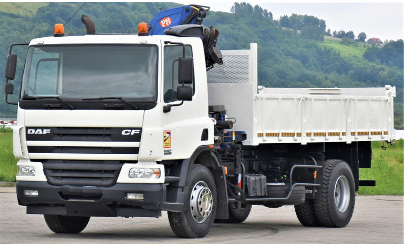 DAF CF 75.310 - Camion basculantă, Camion cu macara: Foto 4 DAF CF 75.310 - Camion basculantă, Camion cu macara: Foto 4