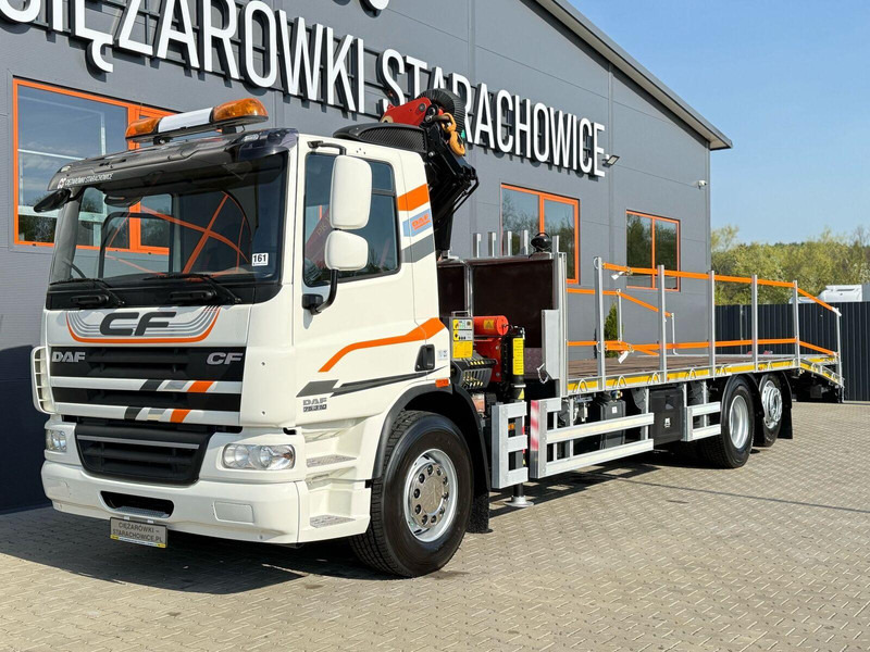 DAF CF 75.310 / E5 / 6x2 / laweta + żuraw PALFINGER PK 18002 EH / pl - Maşină de tractare: Foto 1 DAF CF 75.310 / E5 / 6x2 / laweta + żuraw PALFINGER PK 18002 EH / pl - Maşină de tractare: Foto 1