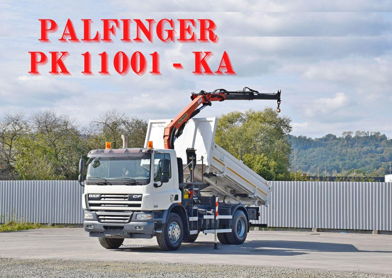 DAF CF 75.310 Kipper 4,30 m* KRAN * TOPZUSTAND - Camion basculantă: Foto 1 DAF CF 75.310 Kipper 4,30 m* KRAN * TOPZUSTAND - Camion basculantă: Foto 1