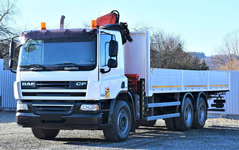 DAF CF 75.360 - Camion platformă, Camion cu macara: Foto 4 DAF CF 75.360 - Camion platformă, Camion cu macara: Foto 4