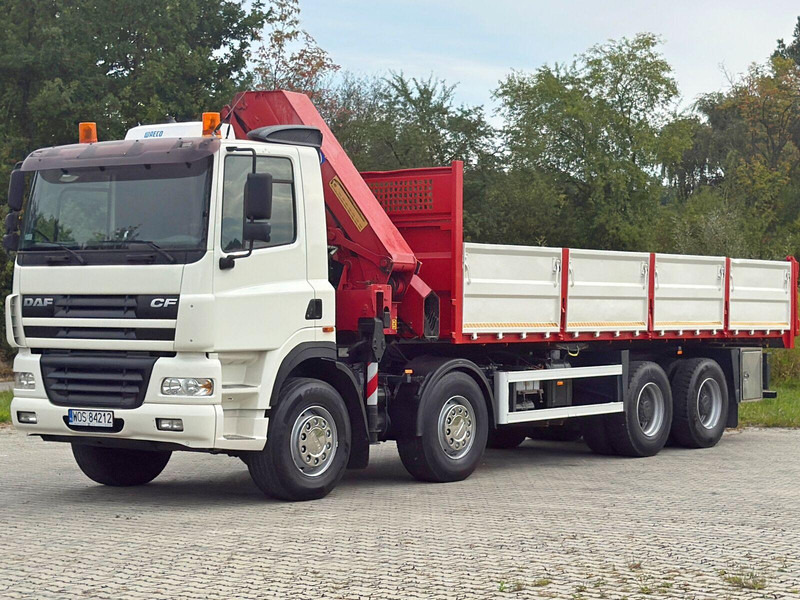 DAF CF 85.380 * HMF 2823 K6 (B3) + FUNK * 8x4 * TOP - Camion basculantă, Camion cu macara: Foto 4 DAF CF 85.380 * HMF 2823 K6 (B3) + FUNK * 8x4 * TOP - Camion basculantă, Camion cu macara: Foto 4