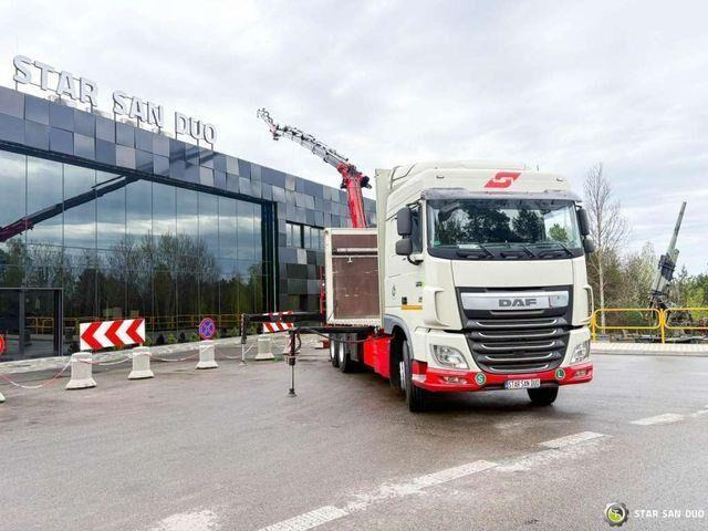 DAF XF 440 6x2 Fassi F365 FLY JIBCranePallet Grippe - Camion platformă, Camion cu macara: Foto 2 DAF XF 440 6x2 Fassi F365 FLY JIBCranePallet Grippe - Camion platformă, Camion cu macara: Foto 2
