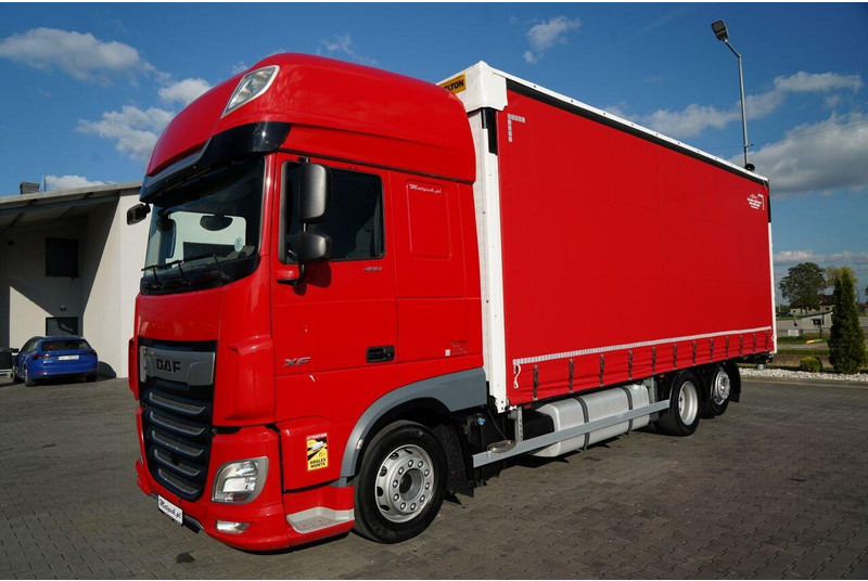 DAF XF 480 / SOLÓWKA / SSC / 6X2 / OŚ PODNOSZONA / WIELTON / PRZEJAZ - Camion cu prelată: Foto 2 DAF XF 480 / SOLÓWKA / SSC / 6X2 / OŚ PODNOSZONA / WIELTON / PRZEJAZ - Camion cu prelată: Foto 2