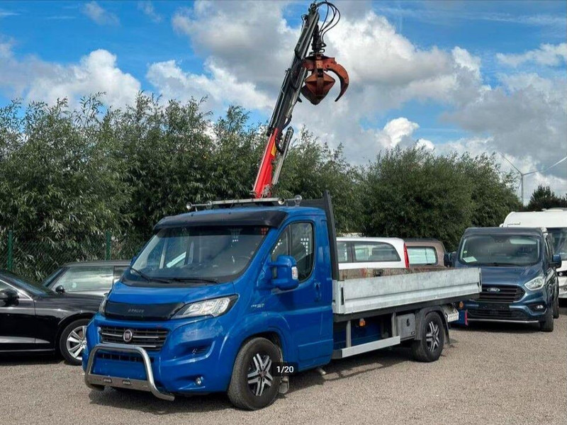 Fiat Ducato 2.3 Flatbed + crane - Camion platformă, Camion cu macara: Foto 3 Fiat Ducato 2.3 Flatbed + crane - Camion platformă, Camion cu macara: Foto 3