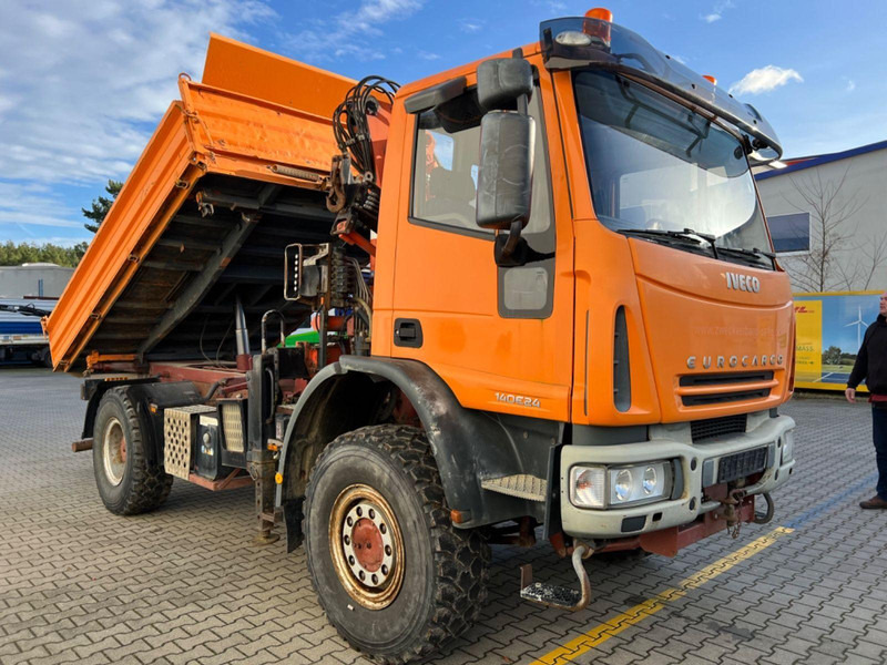 Iveco 140 E 24 4x4 + Atlas AK 65.2 A1 - Camion basculantă, Camion cu macara: Foto 3 Iveco 140 E 24 4x4 + Atlas AK 65.2 A1 - Camion basculantă, Camion cu macara: Foto 3