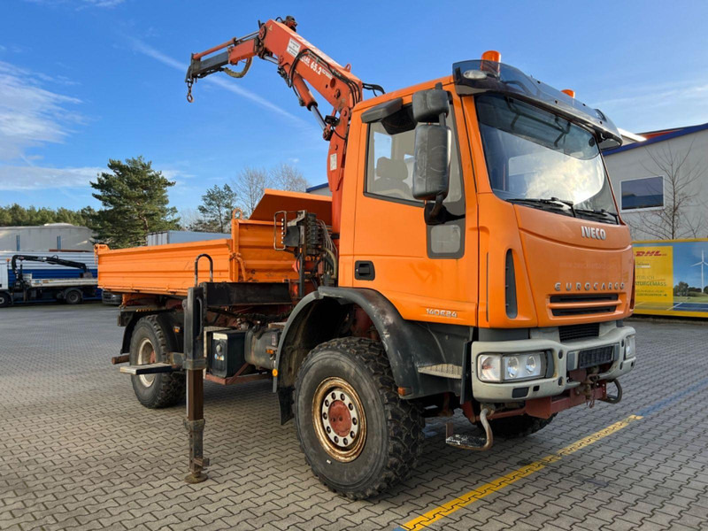 Iveco 140 E 24 4x4 + Atlas AK 65.2 A1 - Camion basculantă, Camion cu macara: Foto 2 Iveco 140 E 24 4x4 + Atlas AK 65.2 A1 - Camion basculantă, Camion cu macara: Foto 2