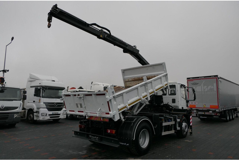 Iveco 19 - 320 KM / E 6 / Wywrotka + HDS / HYDROBURTA / 3 STRONNY KIPP - Camion basculantă, Camion cu macara: Foto 4 Iveco 19 - 320 KM / E 6 / Wywrotka + HDS / HYDROBURTA / 3 STRONNY KIPP - Camion basculantă, Camion cu macara: Foto 4