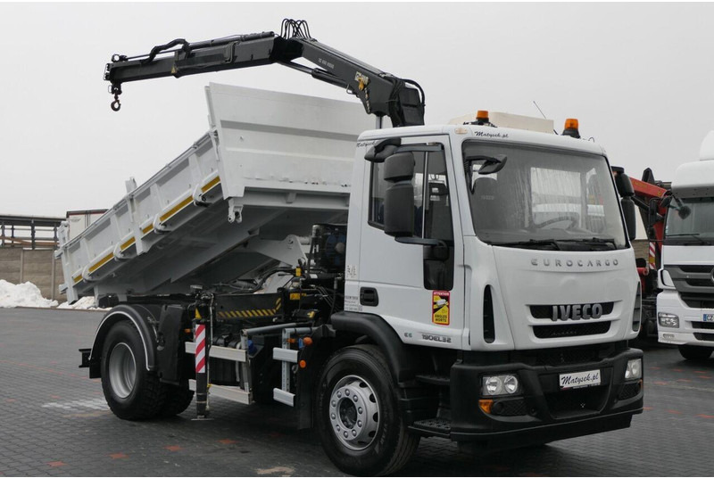 Iveco 19 - 320 KM / E 6 / Wywrotka + HDS / HYDROBURTA / 3 STRONNY KIPP - Camion basculantă, Camion cu macara: Foto 5 Iveco 19 - 320 KM / E 6 / Wywrotka + HDS / HYDROBURTA / 3 STRONNY KIPP - Camion basculantă, Camion cu macara: Foto 5