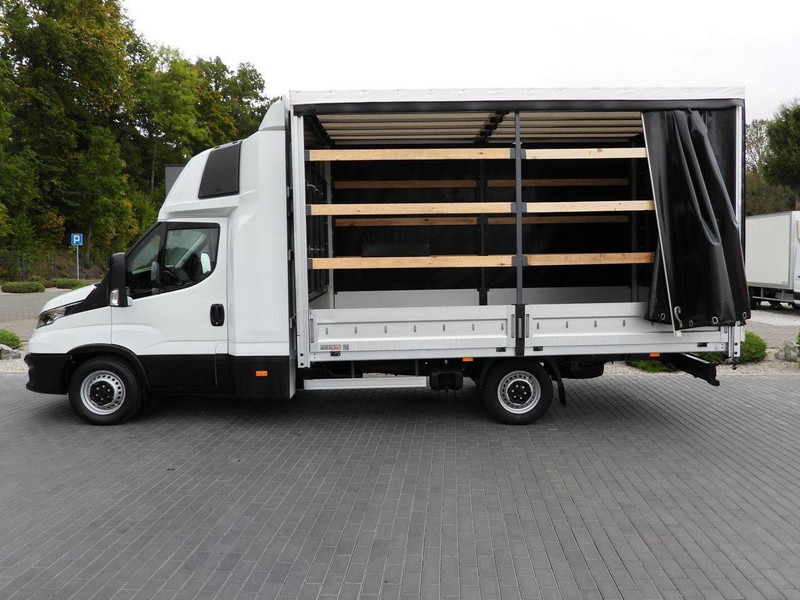 Autoutilitară cu prelată Iveco DAILY 35S18 PLANDEKA 10 PALET WEBASTO TEMPOMAT PNEUMATYKA KLIMAT: Foto 8