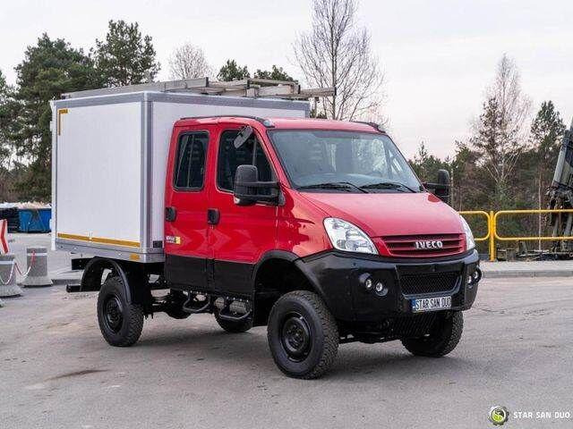 Iveco DAILY 4X4 OFFROAD CAMPER BOX DOKA - Camion şasiu, Camion cu macara: Foto 3 Iveco DAILY 4X4 OFFROAD CAMPER BOX DOKA - Camion şasiu, Camion cu macara: Foto 3