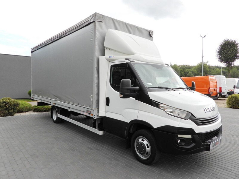 Iveco DAILY 50C15 PLANDEKA 12 PALET TEMPOMAT BLIŹNIACZE KOŁA KLIMATYZA - Autoutilitară cu prelată: Foto 4 Iveco DAILY 50C15 PLANDEKA 12 PALET TEMPOMAT BLIŹNIACZE KOŁA KLIMATYZA - Autoutilitară cu prelată: Foto 4