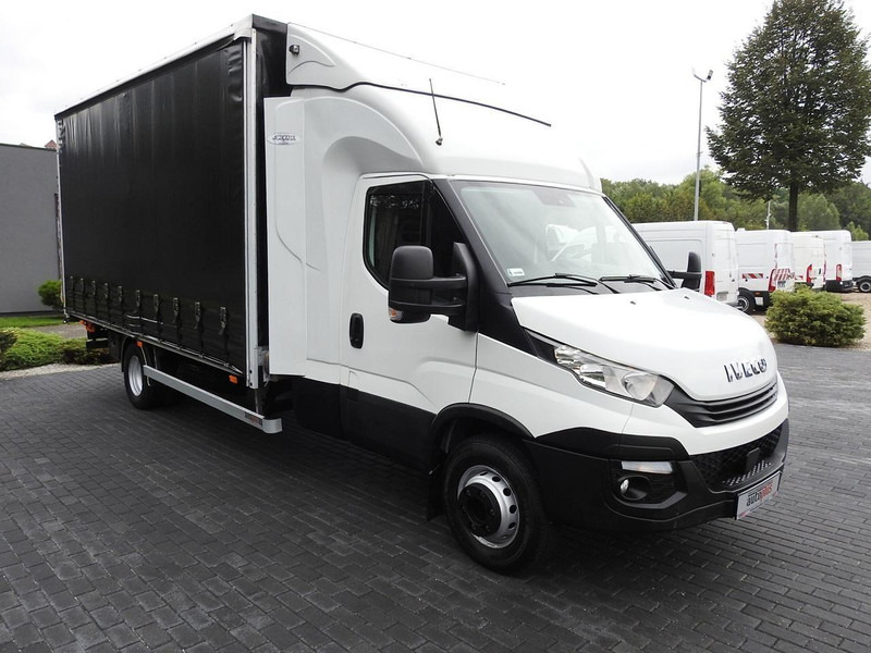 Iveco DAILY 70C18 PLANDEKA WINDA 12 PALET WEBASTO TEMPOMAT BLIŹNIACZE - Camion furgon: Foto 4 Iveco DAILY 70C18 PLANDEKA WINDA 12 PALET WEBASTO TEMPOMAT BLIŹNIACZE - Camion furgon: Foto 4