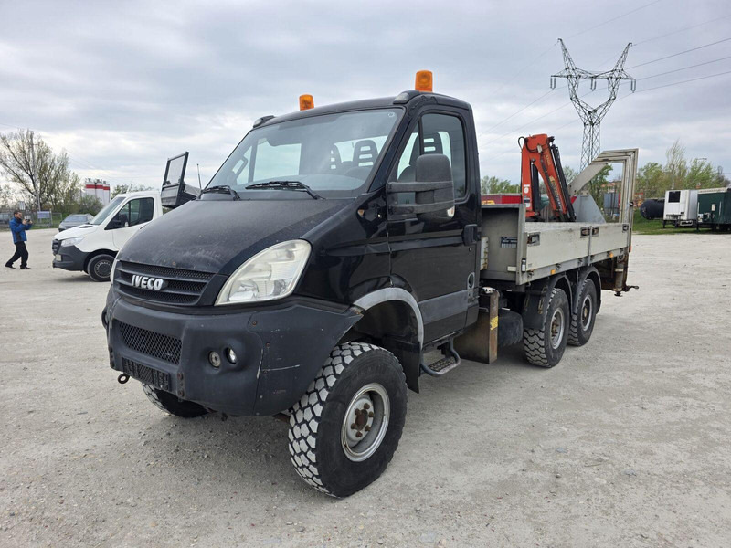 Iveco Daily 55 S 18 4x4 + Veldhuizen Palfinger PK3300 Clixtar - Autoutilitară cu platformă: Foto 1 Iveco Daily 55 S 18 4x4 + Veldhuizen Palfinger PK3300 Clixtar - Autoutilitară cu platformă: Foto 1