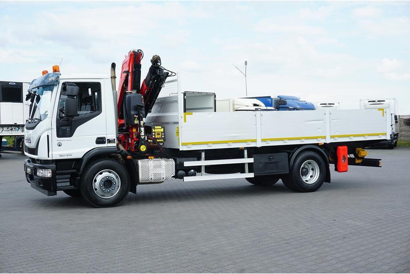 Iveco EUROCARGO / 160-21 / SKRZYNIOWY + HDS / FASSI F110 / ROTATOR / P - Autoutilitară cu platformă: Foto 5 Iveco EUROCARGO / 160-21 / SKRZYNIOWY + HDS / FASSI F110 / ROTATOR / P - Autoutilitară cu platformă: Foto 5