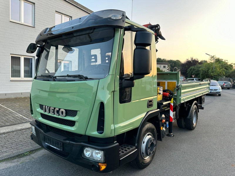 Iveco ML 80E18K M Tipper + Crane Palfinger PK7001-K - Camion basculantă, Camion cu macara: Foto 4 Iveco ML 80E18K M Tipper + Crane Palfinger PK7001-K - Camion basculantă, Camion cu macara: Foto 4