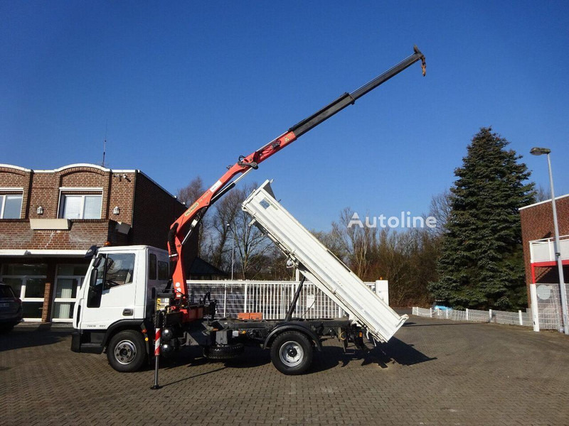 Iveco ML75E18K - 3 way tipper+crane - Camion basculantă, Camion cu macara: Foto 2 Iveco ML75E18K - 3 way tipper+crane - Camion basculantă, Camion cu macara: Foto 2