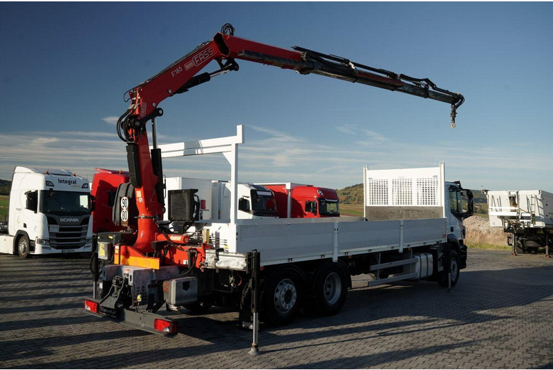 Iveco STRALIS 460 / 6X2 / SKRZYNIOWY 8,1 m + HDS FASSI. F185 MAX UDŹWI - Camion platformă, Camion cu macara: Foto 4 Iveco STRALIS 460 / 6X2 / SKRZYNIOWY 8,1 m + HDS FASSI. F185 MAX UDŹWI - Camion platformă, Camion cu macara: Foto 4