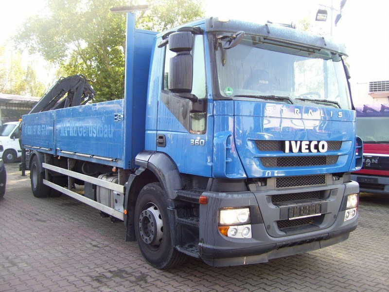 Iveco Stralis 360 - Camion platformă, Camion cu macara: Foto 2 Iveco Stralis 360 - Camion platformă, Camion cu macara: Foto 2