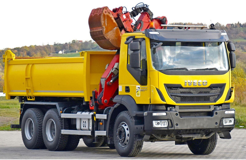 Iveco TRAKKER 360 * Kipper 4,90m* KRAN/FUNK*6x4 - Camion basculantă, Camion cu macara: Foto 4 Iveco TRAKKER 360 * Kipper 4,90m* KRAN/FUNK*6x4 - Camion basculantă, Camion cu macara: Foto 4