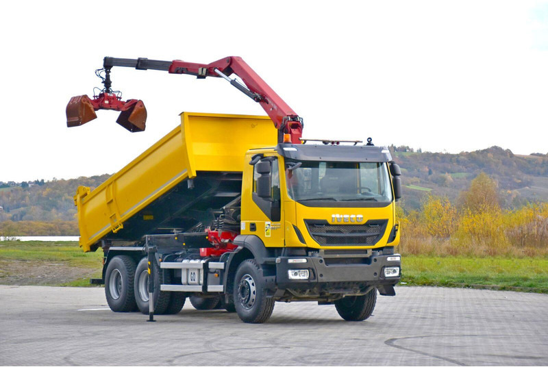 Iveco TRAKKER 360 * Kipper 4,90m* KRAN/FUNK*6x4 - Camion basculantă, Camion cu macara: Foto 2 Iveco TRAKKER 360 * Kipper 4,90m* KRAN/FUNK*6x4 - Camion basculantă, Camion cu macara: Foto 2