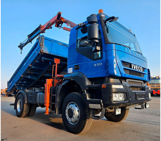 Iveco Trakker 190T33 4x4 M Tipper + Crane Atlas 120.2E - Camion basculantă, Camion cu macara: Foto 5 Iveco Trakker 190T33 4x4 M Tipper + Crane Atlas 120.2E - Camion basculantă, Camion cu macara: Foto 5
