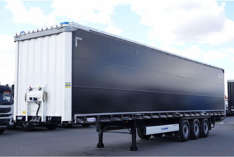 Krone FIRANKA / STANDARD / OPONY 100% / DACH PODNOSZONY / OŚ PODNOSZON - Semiremorcă prelată: Foto 2 Krone FIRANKA / STANDARD / OPONY 100% / DACH PODNOSZONY / OŚ PODNOSZON - Semiremorcă prelată: Foto 2