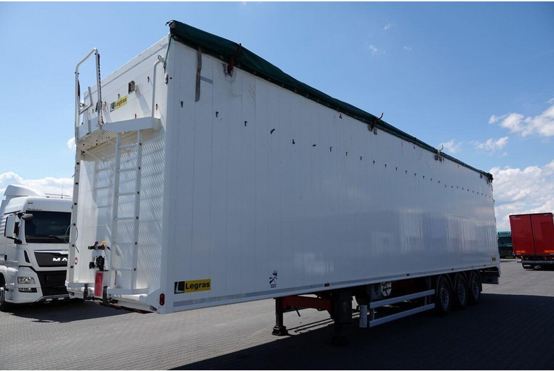 Legras RUCHOMA PODŁOGA / WALKING FLOOR / 98 m3 / OPONY 100 % / PODŁOGA - Semiremorcă cu podea culisantă: Foto 2 Legras RUCHOMA PODŁOGA / WALKING FLOOR / 98 m3 / OPONY 100 % / PODŁOGA - Semiremorcă cu podea culisantă: Foto 2