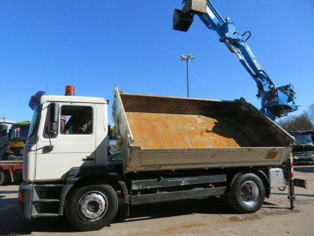 MAN 18.28 - Camion basculantă, Camion cu macara: Foto 4 MAN 18.28 - Camion basculantă, Camion cu macara: Foto 4