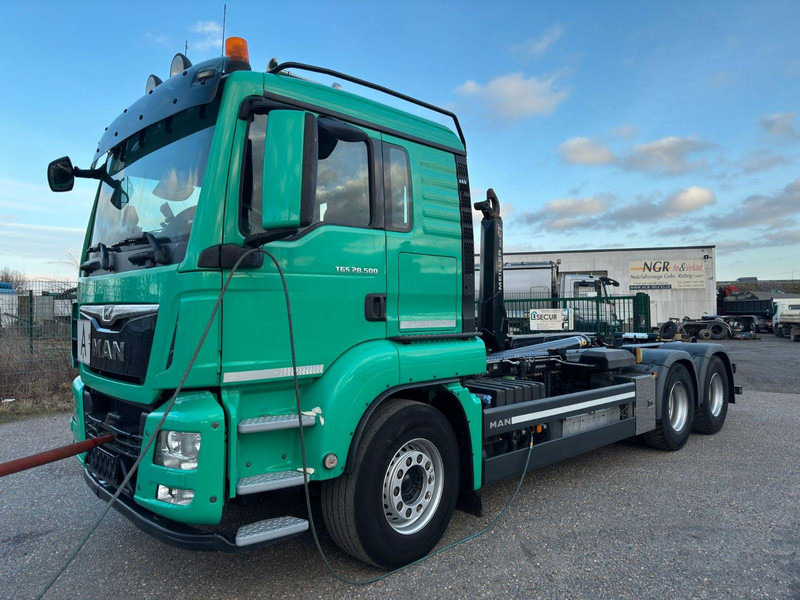 MAN 26.500 6x2 Retarder Meiller Funk | Motorschaden - Camion platformă, Camion cu macara: Foto 4 MAN 26.500 6x2 Retarder Meiller Funk | Motorschaden - Camion platformă, Camion cu macara: Foto 4