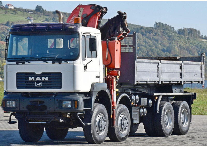 MAN 41.460 *FASSI F270AC.26 * 8x8 ! TOPZUSTAND - Camion basculantă, Camion cu macara: Foto 3 MAN 41.460 *FASSI F270AC.26 * 8x8 ! TOPZUSTAND - Camion basculantă, Camion cu macara: Foto 3